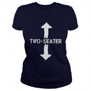 Official Two Seater Arrow Funny Ladies Tee