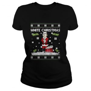 Pablo Escobar White Christmas Sweat Ladies Tee