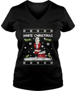 Pablo Escobar White Christmas Sweat Vneck