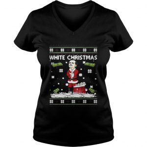 Pablo Escobar White Christmas Sweat Vneck