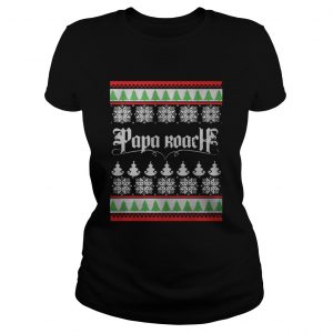 Papa Roach Christmas Ladies Tee