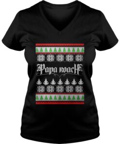 Papa Roach Christmas Vneck