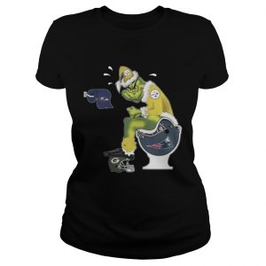Pittsburgh Steelers Grinch Ladies Tee