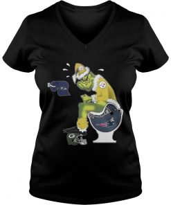 Pittsburgh Steelers Grinch Vneck