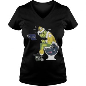 Pittsburgh Steelers Grinch Vneck