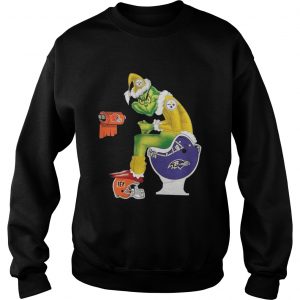 Pittsburgh Steelers Santa toilet Sweatshirt