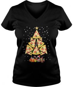 Pizza Christmas Vneck - Copy