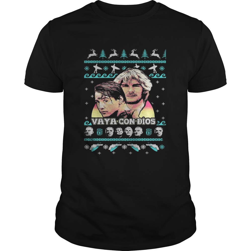 Point Break Vaya Con Dios Christmas sweater