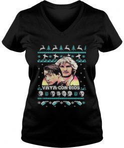 Point Break Vaya Con Dios Christmas Vneck