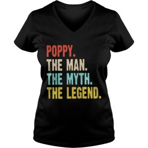 Poppy the man the myth the legend VNeck