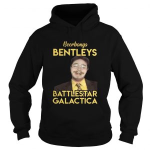 Post Malone beerbongs bentleys battlestar galactica Hoodie