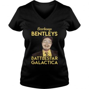Post Malone beerbongs bentleys battlestar galactica Vneck