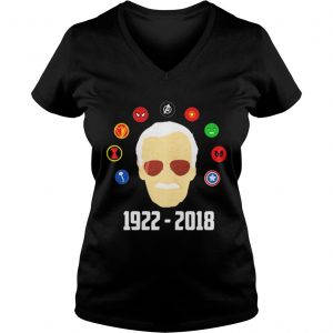 RIP Stan Lee Comic Superhero death Vneck