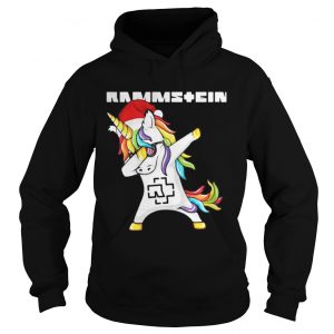 Rammstein Santa Unicorn Dabbing Hoodie