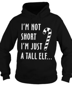 Red straw I’m not short i’m just a tall Elf Hoodie