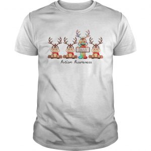 Reindeer dare to be different autism awareness Guys
