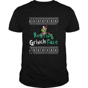 Resting Grinch Face Christmas Sweat Guys