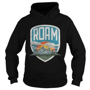 Roam Vintage Mountains Nature Outdoors Hoodie