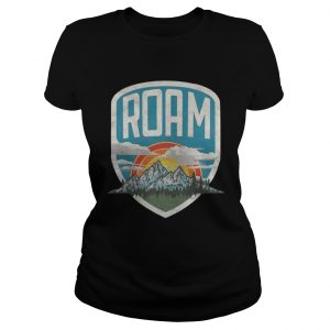Roam Vintage Mountains Nature Outdoors Ladies tee