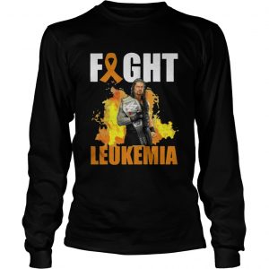 Roman Reigns Fight Leukemia Longsleeve Tee