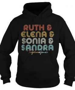 Ruth Elena Sonia Sandra Retro Hoodie