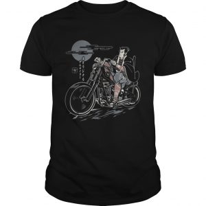 Samurai ride motorbike Guys