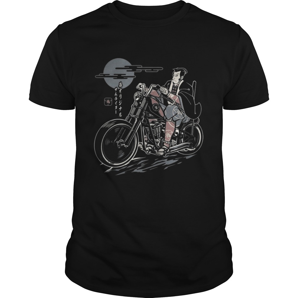 Samurai ride motorbike shirt