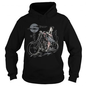 Samurai ride motorbike Hoodie
