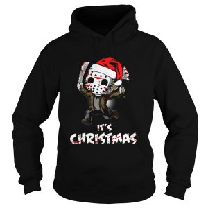 Santa Chibi Jason Voorhees it’s Christmas Hoodie