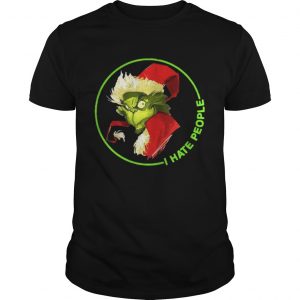 Santa Grinch I Hate People Christmas Guys