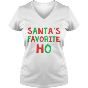 Santa’s favorite Ho Vneck
