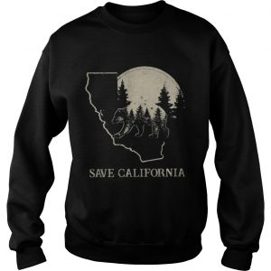 Save California bear forest Sweatshirt