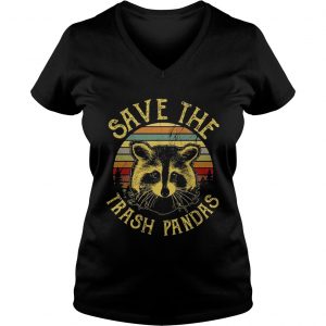 Save the trash pandas Vneck