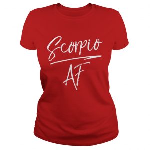 Scorpio Af Ladies Tee