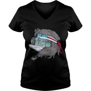 Sign la American Basscasters Christsmas Vneck