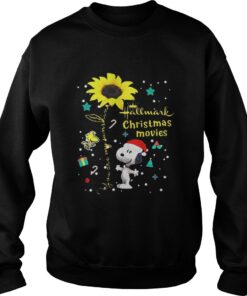 Snoopy you are my sunshine Hallmark Christmas movie Sweatshirt