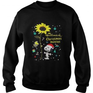 Snoopy you are my sunshine Hallmark Christmas movie Sweatshirt