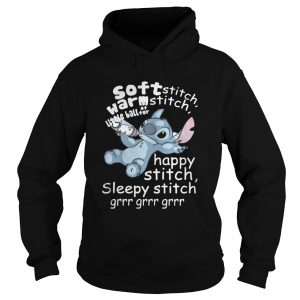 Soft stitch warm stitch little ball of fur Happy stitch sleepy Hoodie