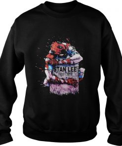 Spider Man hug Stan Lee 1922 2018 Sweatshirt