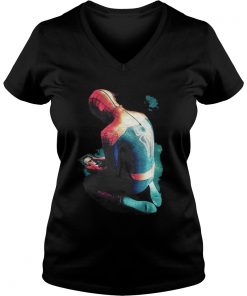 Spider man rip Stan Lee Vneck