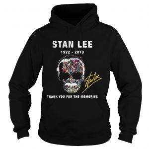 Stan Lee 1922 2018 thank you for the memories Hoodie