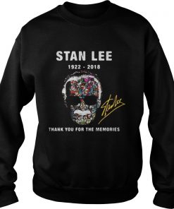 Stan Lee 1922 2018 thank you for the memories Sweatshirt