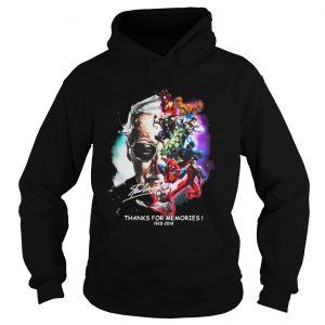 Stan Lee face thanks for memories Hoodie