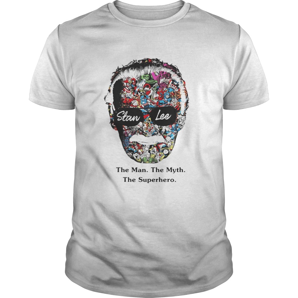 Stan Lee the man the myth the legend superheroes shirt