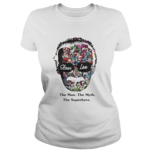 Stan Lee the man the myth the legend superheroes Ladies Tee