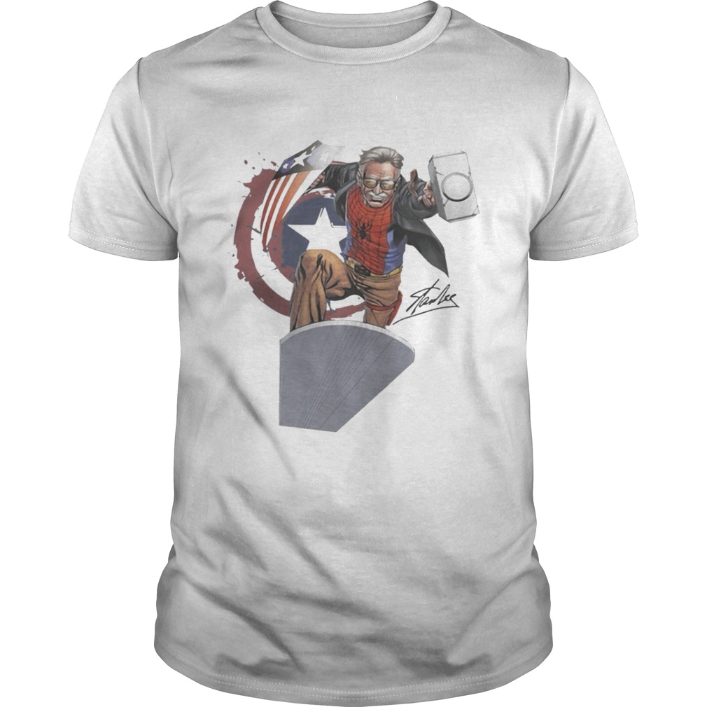 Stan Lee – Spiderman – Thor Shirt