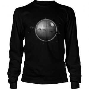 Star Wars Battlefront Star Destroyer and Death Star Christmas Longsleeve Tee
