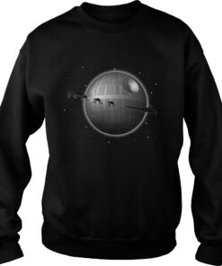 Star Wars Battlefront Star Destroyer and Death Star Christmas Sweatshirt