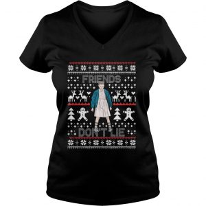 Stranger Things 11 – Friends Don’t Lie Christmas Vneck