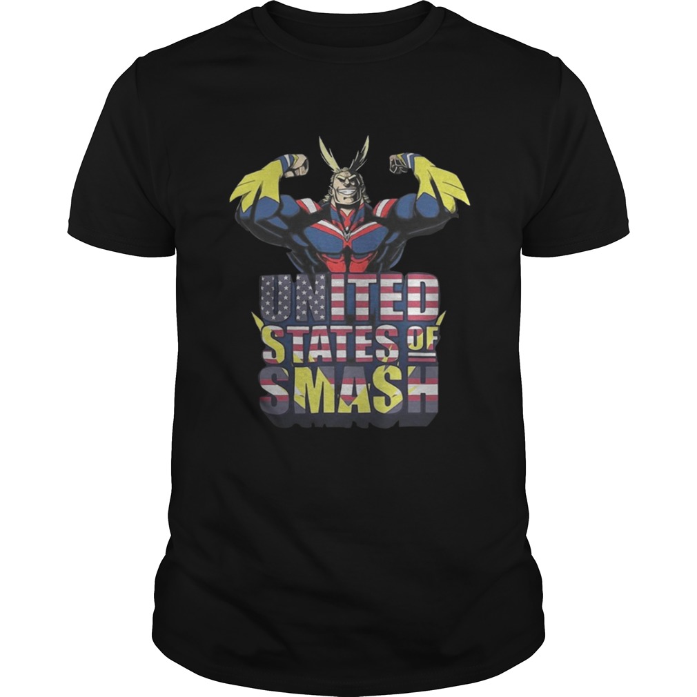 Super Smash United States of smash shirt